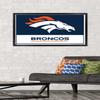 NFL Denver Broncos - Logo 21 Wall Poster, 34L x 22.4W, Black Framed Version view 2