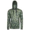 HECS Hunting HECStyle Stealth Screen Hoodie with Face Mask Deer Turkey & Big Game Hunting Accessories & Gear Unisex-4XL Green view 1