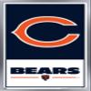 NFL Chicago Bears - Logo 21 Wall Poster, 34L" x 22.4W", Silver Framed Version view 1