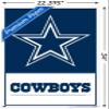 Trends International NFL Dallas Cowboys- Logo 21 Wall Poster, 22.37" x 34.00", Premium Poster & Push Pin Bundle view 3