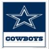 NFL Dallas Cowboys- Logo 21 Wall Poster, 34L" x 22.4W", White Framed Version view 1