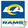 Trends International NFL Los Angeles Rams - Logo 21 Wall Poster with Push Pins view 1