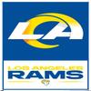 Trends International NFL Los Angeles Rams - Logo 21 Wall Poster with Push Pins view 4