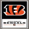 NFL Cincinnati Bengals - Logo 21 Wall Poster, 34L" x 22.4W", Barnwood Framed Version view 1