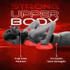WOD Nation Rotating Push Up Bars - Rotating Push-Up Handles for Calisthenics & Strength Training - Pull Up Bar Accessory & Grip Strength Trainer - Compact Gym & Home Workout Equipment - Metal, Red view 3