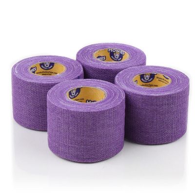 Howies Hockey Tape - Pro and Stretch Grip Hockey Tape (4 Pack) Coband Cohesive Wrap (Purple Pro)