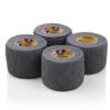 Howies Hockey Tape - Pro and Stretch Grip Hockey Tape (4 Pack) Coband Cohesive Wrap (Gray Stretch) view 1