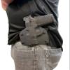 Outside The Pants Kydex Hip Gun Holster OWB - FITS: Chiappa Rhino 2" - Left Hand view 3