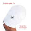 Extra Large Fitness Swim Cap for Long Hair Dreadlocks Braids Locs Silicone Swim Cap for Men and Women 8.8"x14" view 2
