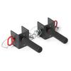 Titan Fitness Squat Handles Compatible with X-3 Series Power Rack, Sold as a Pair, Rack Mounted Dip Bar Station Attachments for 3" x 3" Tube Power Cage, Home Gym Rack Accessory view 1