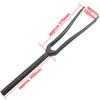 DAFATEFA 1-1/8" 700C 3K T800 Full Carbon Fiber Rigid C-Type Clamp Brake Road Bike Fork, 28.6mm Threadless Straight Tube Superlight Bicycle Front Forks Expander Top Cap view 2