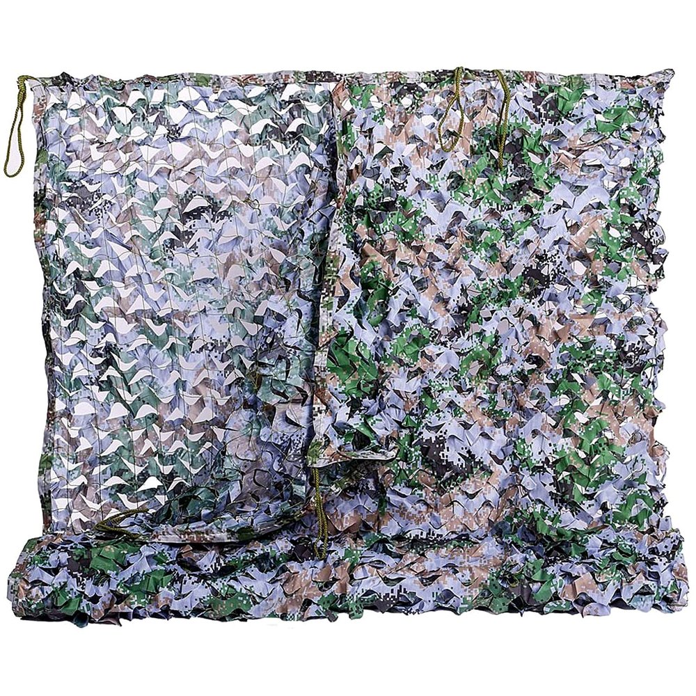BcofoA Digital Camo Netting, Camouflage Shade net, Outdoor Activity Decoration, Camping Hunting, Custom Size. (Size : 35M/9.916.5FT)