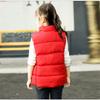 FLZS Winter Kids Jacket Padded Girls Boys Vest Striped Warm Sleeveless Top Wear MJ01Red 14 view 4