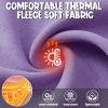 Kids Balaclava Ski Mask (with Breathable Holes) Windproof Winter Fleece Neck Face Warmer Boys Girls Purple view 3