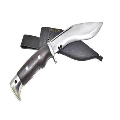 GK&CO. Kukri House Authentic Kukri/Khukuri 5 Inch Blade American Eagle Kukri-Full Tang Wooden Handle, Leather Sheath Khukuri- Handmade in Nepal Imported