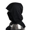 BLESSUME Friar Medieval Hooded Robe Monk Renaissance Priest Robe Halloween Cosplay Costume (One Size, Black Steampunk Hood) view 2