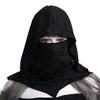 BLESSUME Friar Medieval Hooded Robe Monk Renaissance Priest Robe Halloween Cosplay Costume (One Size, Black Steampunk Hood) view 4