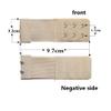 9 Pcs Women's Bra Extender 2 Hooks/ 3 Hooks/ 4 Hooks Elastic Bra Extension Strap Bra Lingerie Extenders, White/Black/Beige (2 Hooks 6pcs color) view 2