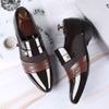 Hbeylia Men's Oxfords Dress Shoes Classic Fashion Formal Pu Leather Tuxedo Oxford Wingtip Dress Shoes For Men Business Office Work Wedding Party view 3