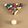 GAMESUN 2-1/4(57.15mm) Pool Ball Set, Pool Table Balls, Complete 16 Marble Billiard Ball Set view 2