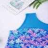 renvena Kid Girls Cartoon Ballet Dance Leotard Back Hollow Out Jumpsuit Gymnastic Ballerina Bodysuit Swimwear Flower Blue 4 view 4
