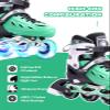 METROLLER Inline Skates for Girls and Boys, Women, Men 4 Sizes Adjustable Inline Skates with Light Up Wheels, Illuminating Beginner Skates for Kids & Adult Youth. view 4
