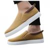 Hbeylia Slip On Loafers Fashion Sneakers For Men Casual Breathable Low Cut Canvas Shoes Unisex Classic Cloth Low-Top Trainers Walking Driving Shoes Flats Boat Shoes For Male Outdoor Sports view 1