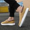 Hbeylia Slip On Loafers Fashion Sneakers For Men Casual Breathable Low Cut Canvas Shoes Unisex Classic Cloth Low-Top Trainers Walking Driving Shoes Flats Boat Shoes For Male Outdoor Sports view 4