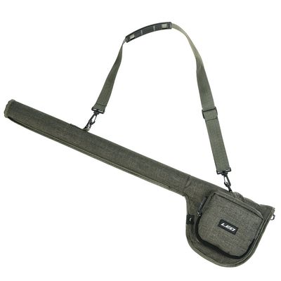 Doorslay Fishing Rod Case Fishing Pole Bag with Reel Pouch Fly Fishing Bag for 9FT 2 Pieces/4Pieces Rod Fishing Rod Bag