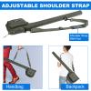 Doorslay Fishing Rod Case Fishing Pole Bag with Reel Pouch Fly Fishing Bag for 9FT 2 Pieces/4Pieces Rod Fishing Rod Bag view 3
