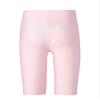 Hansber Kids Girls Basic Solid Color Dance Shorts Stretch Nylon Short Leggings Gymnastics Running Yoga Pants Trousers Pink 2-3 Years view 2