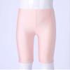 Hansber Kids Girls Basic Solid Color Dance Shorts Stretch Nylon Short Leggings Gymnastics Running Yoga Pants Trousers Pink 2-3 Years view 4