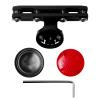 XHSESA Bike Seat Bow Reflector Light Style Hidden Mount Protective Shell Cover for AirTag view 1