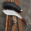 EGKH-Khukuri,kukuri,kukri-18'' Bhojpure scarificial Nepali handmade knife with Wooden Handle Camping and Hunting Knife -Historical Issue Kukri-Handforged Khukuri view 2