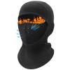 Kids Balaclava Ski Mask (with Breathable Holes) Windproof Winter Fleece Neck Face Warmer Boys Girls Black view 1