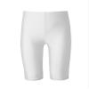 Hansber Kids Girls Basic Solid Color Dance Shorts Stretch Nylon Short Leggings Gymnastics Running Yoga Pants Trousers Gray 5-6 Years view 1