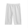 Hansber Kids Girls Basic Solid Color Dance Shorts Stretch Nylon Short Leggings Gymnastics Running Yoga Pants Trousers Gray 5-6 Years view 3