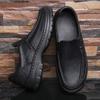 Hbeylia Slip On Loafers for Men Fashion Casual Waterproof Leather Walking Driving Shoes Soft Comfortable Memory Foam Low Top Fashion Sneakers Boat Shoes for Male view 4