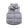 FLZS Kids Vest Corduroy Warm Thicken Waistcoat for Boys and Girls Children Jacket VS006-Gray 4T view 1