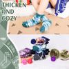 DoSmart Children's Winter Warm Wool Solid Color Socks Kids Boy Girls Thermal Crew Socks 6 Pairs (6 Pairs Camouflage, 1-3 Years) view 2