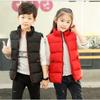 FLZS Winter Kids Jacket Padded Girls Boys Vest Striped Warm Sleeveless Top Wear MJ01Red 4T view 3