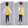 FLZS Kids Vest Corduroy Warm Thicken Waistcoat for Boys and Girls Children Jacket VS006-Beige 5 view 3