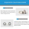 Bike Pedal Extenders, FIPASEN 1 Pair Chrome-Molybdenum Steel Bicycle Pedal Extender Extended Pedal Spacer 20mm/ 0.79in, Fit Most of 9/16 in Threaded Pedals Bike SPD MT MTB BMX Road Street Bicycle view 4