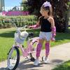Bundle: Knee Pads, Elbow Pads, Bike Gloves and Wrist Guards for Child Boy Girl Toddler I One Set for All Sports Roller-Skating Balance Bike Skateboard view 2