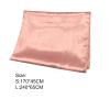 wonderfulstore Satin Bridal Bridesmaid Wedding/Prom Shawl/Stole/Wrap/Bolero/Pashminas/Cover Up (Burgundy, 240 * 65cm/95x26) view 2