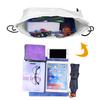 PLULON 25 Pcs White Drawstring Backpack Bags Bulk String Backpack Cinch Sack Pull Sport Gym Backpack Bags for Yoga Traveling Outdoor Sports view 4