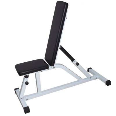 JASOYA gt7-ojy Household Indoor Fitness Adjustable Dumbbell Stool Fitness Stool White & Black Portable