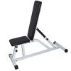 JASOYA gt7-ojy Household Indoor Fitness Adjustable Dumbbell Stool Fitness Stool White & Black Portable view 1
