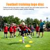 Football Training Equipment | Speed Agility Training Set, Including 1 Agility Ladder, 4 Steel Piles,12 Disc Cones ,1 Resistance Umbrella .| for Athletes/Sports Including Football & Basketball(Yellow) view 4