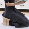 Meditation Stool, Meditation Bench for Meditation, Oblique Leg Meditation Kneeling Stool, Solid Wood Yoga Stool, Foldable Meditation Table, Healthier Sitting Stool/A / 39.519.516cm view 2